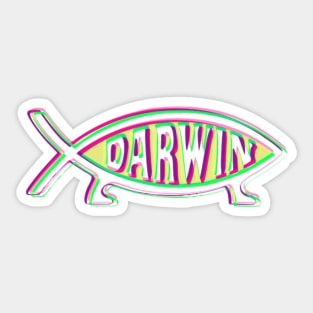 Darwin&#39;s fish Sticker